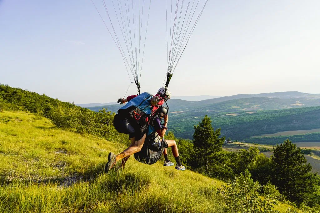vol découverte parapente biplace
